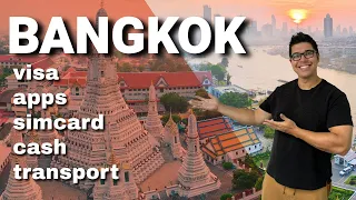 BANGKOK TRAVEL TIPS | Basic MUST KNOW information for FIRST TIME travelers 2024!