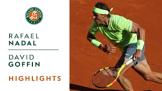 Rafael Nadal vs David Goffin - Round 3 Highlights | Roland-Garros 2019