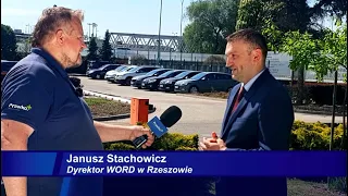 WORD Rzeszów, porady Dyrektora dla kandydatów przystępujących do egzaminu na prawo jazdy.