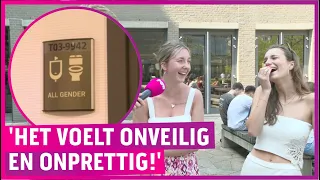 Studenten in opstand tegen genderneutrale wc's op Erasmus uni!