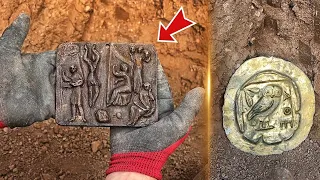 FOUND TREASURE CHEST WHILE METAL DETECTING // ( Big Treasure Hunt )