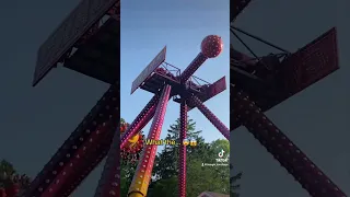 Complete chaos!!! Crazy ride at Waldameer Park in PA (Summer vacation) #shorts
