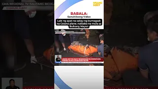 Labi ng apat na sakay ng bumagsak na Cessna plane, naibaba na #shorts | Unang Hirit