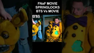 FNaF Movie SPRINGLOCKED BEHIND THE SCENES Vs MOVIE | FNAF Movie 2 LEAK