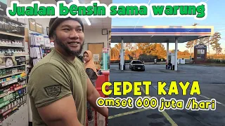 Juragan Pom bensin sukses di Amerika jualan kacang