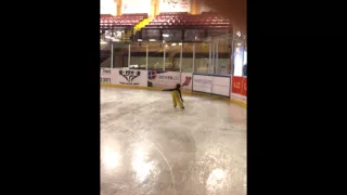 Figure Skating Practice of a 5 year old - April 2015