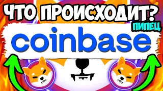 *СПЕШИ* COINBASE СКУПИЛИ ТРИЛЛИОН ШИБЫ! БИРЖИ СКУПАЮТ ВСЁ - ПОЯСНЯЮ