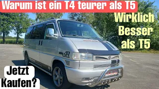 Warum ein VW T4 teurer als ein T5.Ist der wirklich besser? Wertanlage oder Kult...