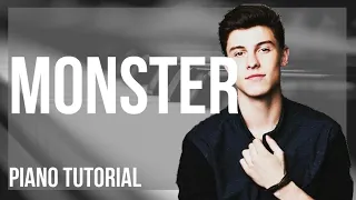 Piano Tutorial: How to play Monster by Shawn Mendes and Justin Bieber