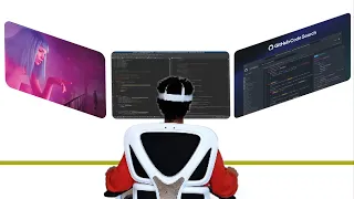 Coding In VR | Meta Horizon WorkRooms With Meta Quest 3