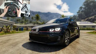 Volkswagen Golf GTI - The Crew Motorfest | Logitech G29 gameplay