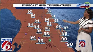 Central Florida’s heat wave continues with minimal rainfall