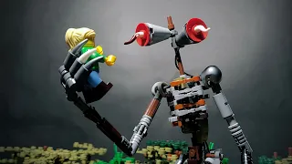 LEGO Siren Head Stop Motion Movie 레고 사이렌헤드 소름돋는 애니메이션