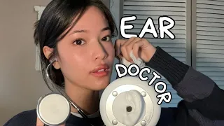 ASMR Healing Hurt Ears👂Gentle Ear Care & Examination 🔍 Doctor Roleplay