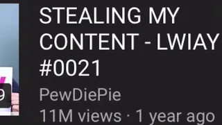 Pewdiepie steals jackfilms’s content and says he did it first