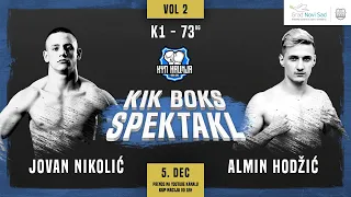 Jovan Nikolić VS Almin Hodžić  KUP NACIJA