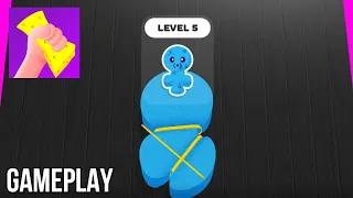 Sponge Art (Levels 1-10 Gameplay Walkthrough) Android, iOS