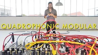 Quadrophonic Modular Synthesizer Performance