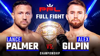 Full Fight | Lance Palmer vs Alex Gilpin 3 (Featherweight Title Bout) | 2019 PFL Championship