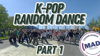 MAD K-POP RANDOM DANCE 2024 IN PUBLIC | Russia cover dancers | Samara #kpoprandomdancechallenge