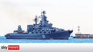 Ukraine War: Russia's Black Sea fleet flagship Moskva sinks