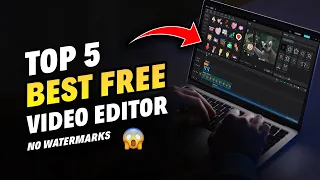 TOP 5 BEST FREE Video Editing Software for PC (NO WATERMARKS)
