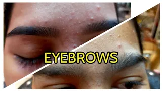 How to do Eyebrows آئی برو کیسے بنائیں by AISHA BUTT