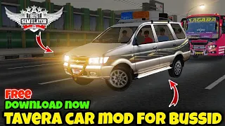 Tavera car mod for bussid | new car mod for bus simulator Indonesia | new car mod for bussid