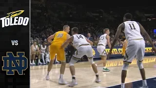 Toledo vs. Notre Dame Men's Basketball Highlights (2019-20)