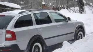 Octavia Scout in deep snow 3.mpg