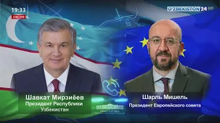 Телефонные разговоры Президента Республики Узбекистан Шавката Мирзиёева с лидерами ряд стран