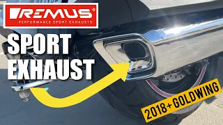 Remus Performance Sport Exhaust for Honda Goldwing | 2018+ Honda Goldwing | Cruiseman's Garage