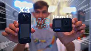 DON'T Choose Wrong... GoPro Hero 11 vs Insta360 X3