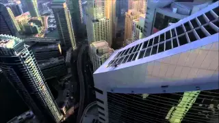 INSANE DAREDEVIL SLIDES DOWN SKYSCRAPER