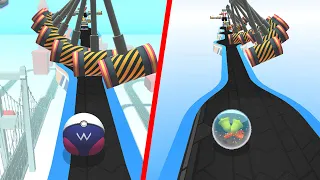 Sky Rolling Ball 3D - All Levels Gameplay Android, iOS #89 ( Level 900 - 908 )