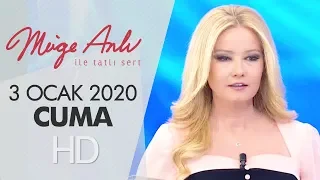 Müge Anlı ile Tatlı Sert 3 Ocak 2020 - Tek Parça