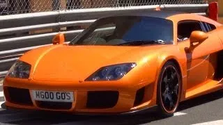 Noble M600 loud Revving + Drive by Exhaust Sounds - Exotic Supercar sound in Monaco