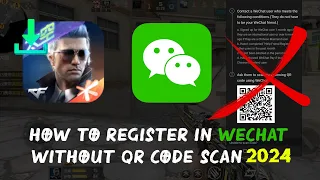 How to download Crossfire Legends and Register in WeChat without QR code scan 2024