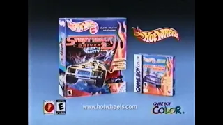 Hot Wheels Stunt Track Driver 2 video game ad shown in 2000