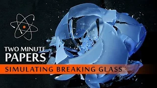 Simulating Breaking Glass | Two Minute Papers #4