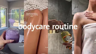 bodycare routine tiktok compilation (for glowing skin and smell delicious) 🍬