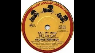 George Harrison Got My Mind Set On You Lyrics