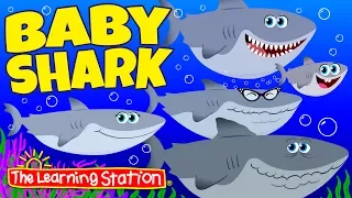 Baby Shark Song ♫ Original Version ♫ Action Song for Children ♫ Kids Songs ♫ by The Learning Station