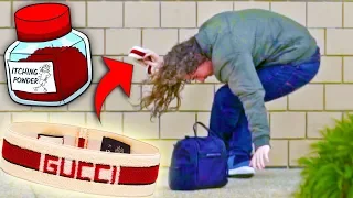 GUCCI HEADBAND BAIT PRANK!!