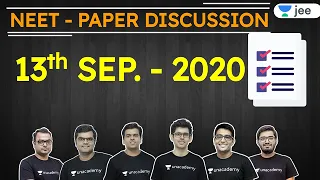 NEET 2020 Paper Discussion | NEET Physics | NEET Chemistry | Unacademy JEE