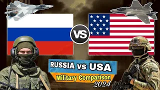 Russia vs United States (USA)  Military Comparison 2024 | Army Comparison