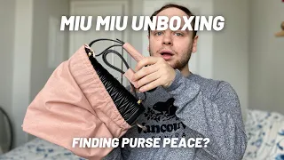 Miu Miu Unboxing - Finding Purse Peace? Miu Miu Matelasse Napa Leather Shoulder Bag