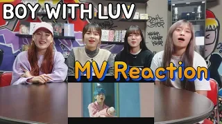 [MV REACTION] BTS Boy With Luv (작은 것들을 위한 시) (춤추는곰돌:AF STARZ)