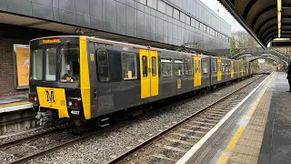 Tyne and Wear Metro - Metrocars 4016/4027 arriving into South Gosforth (07/04/2022)