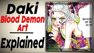 Daki Blood Demon Art Explained (Demon Slayer)